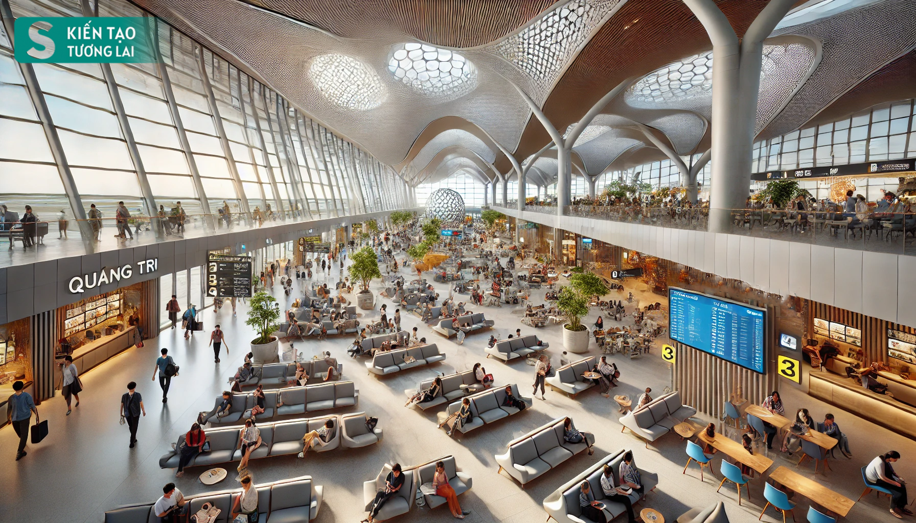 Sân bay gần 6.000 tỷ đồng ở vị trí đặc biệt kết nối hai miền Bắc - Nam báo tín hiệu vui gần kề- Ảnh 2. Sân bay gần 6.000 tỷ đồng ở vị trí đặc biệt kết nối hai miền Bắc - Nam báo tín hiệu vui gần kề- Ảnh 2.