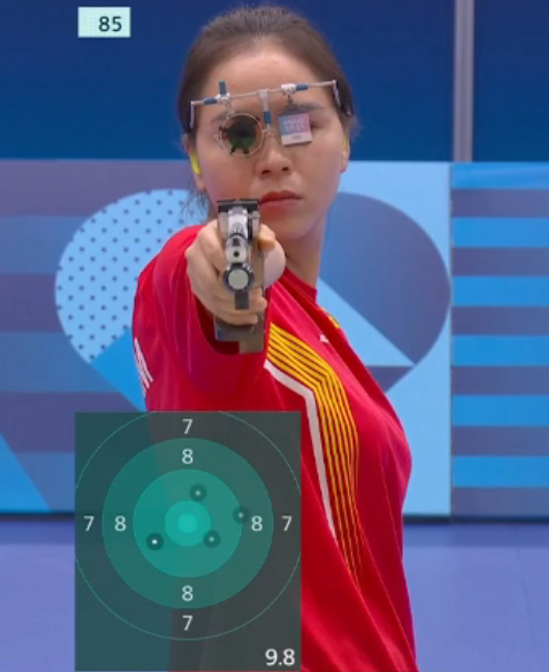 TRỰC TIẾP Olympic ngày 28/7: Xạ thủ Trịnh Thu Vinh dừng chân ở top 4 Chung kết bắn súng- Ảnh 6. TRỰC TIẾP Olympic ngày 28/7: Xạ thủ Trịnh Thu Vinh dừng chân ở top 4 Chung kết bắn súng- Ảnh 6.
