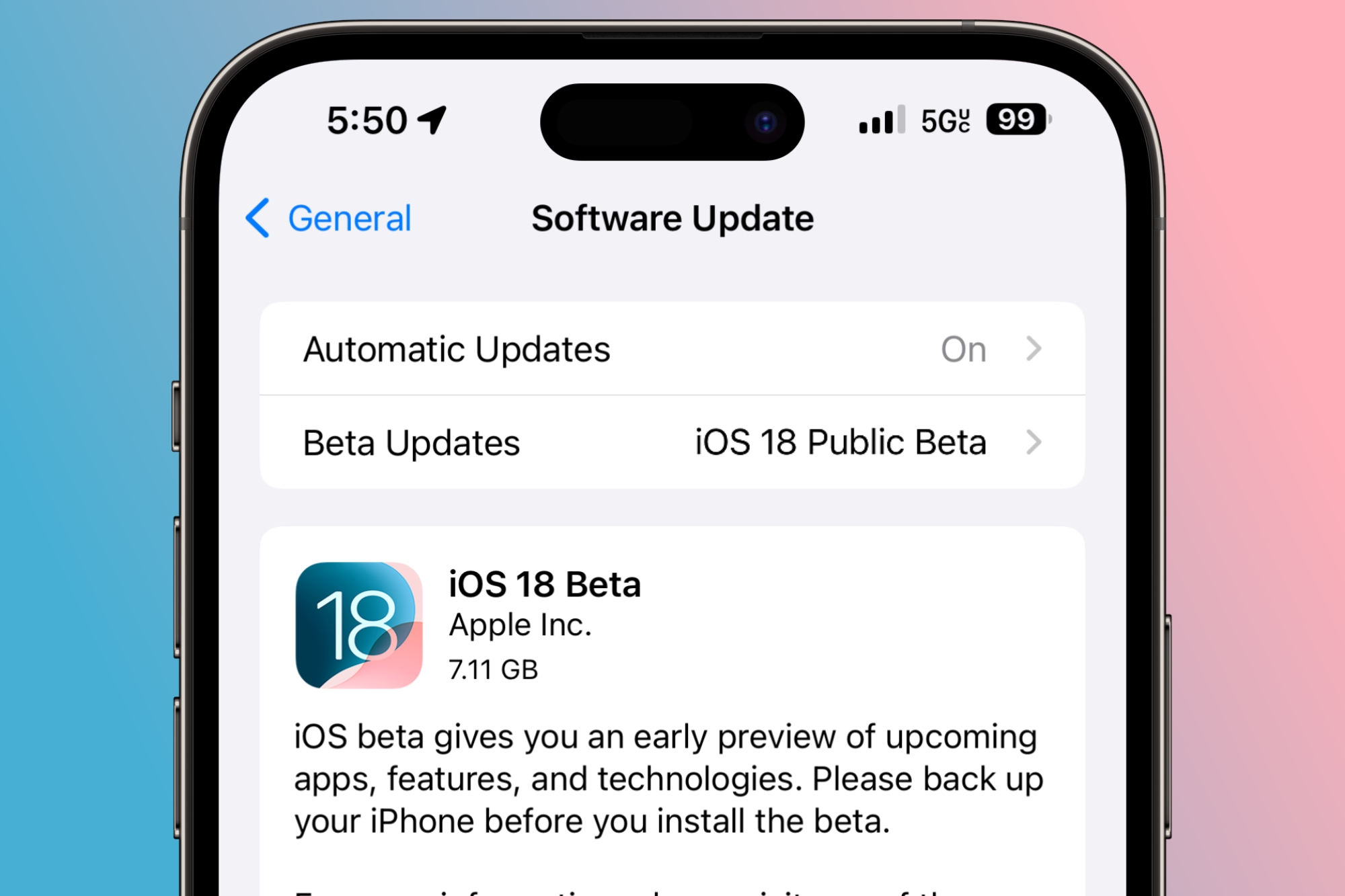Người dùng iPhone không thể bỏ qua điều này trước khi 'lên đời' iOS 18 Beta- Ảnh 2. Người dùng iPhone không thể bỏ qua điều này trước khi 'lên đời' iOS 18 Beta- Ảnh 2.