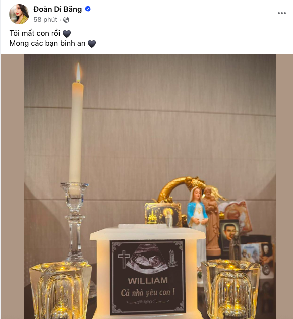 Nữ nghệ sĩ Việt một thời đau xót thông báo: "Tôi mất con rồi" - Ảnh 2.