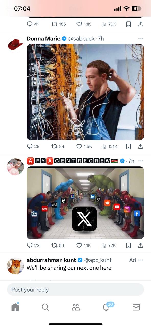 Tận cùng nỗi đau của Mark Zuckerberg: Meta phải lên X cập nhật tình hình sau sự cố sập toàn cầu, bị hàng triệu người hùa cùng Elon Musk chế nhạo - Ảnh 3. Tận cùng nỗi đau của Mark Zuckerberg: Meta phải lên X cập nhật tình hình sau sự cố sập toàn cầu, bị hàng triệu người hùa cùng Elon Musk chế nhạo - Ảnh 3.