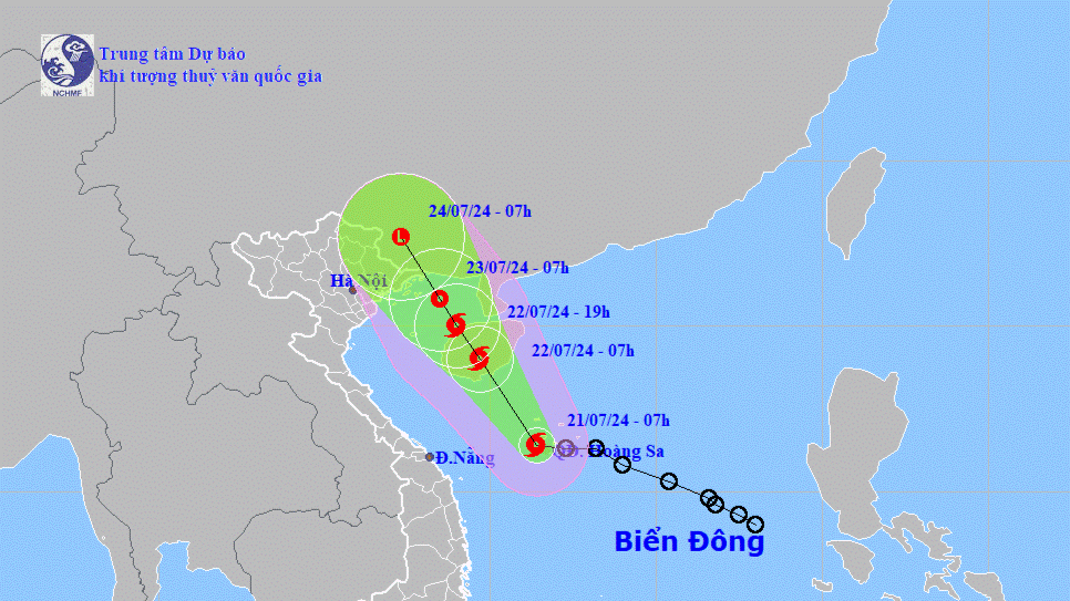 Áp thấp nhiệt đới mạnh thành bão số 2 trên Biển Đông- Ảnh 1. Áp thấp nhiệt đới mạnh thành bão số 2 trên Biển Đông- Ảnh 1.