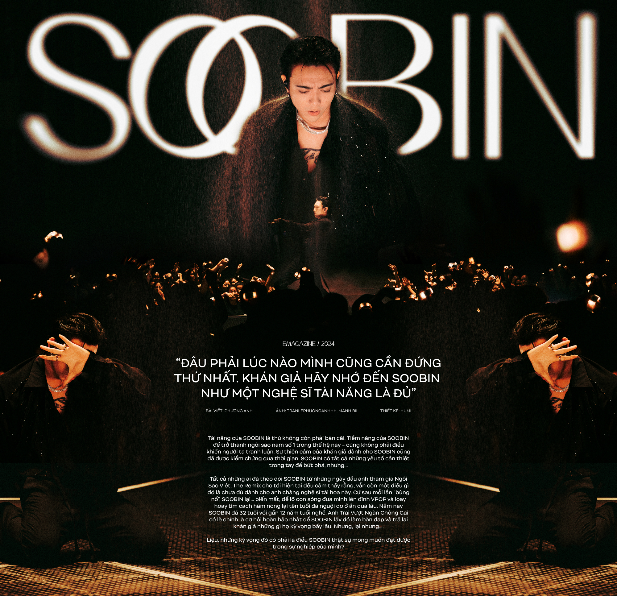 SOOBIN: “Đâu phải lúc nào mình cũng cần đứng thứ nhất. Khán giả hãy nhớ đến SOOBIN như một nghệ sĩ tài năng là đủ”- Ảnh 1. SOOBIN: “Đâu phải lúc nào mình cũng cần đứng thứ nhất. Khán giả hãy nhớ đến SOOBIN như một nghệ sĩ tài năng là đủ”- Ảnh 1.