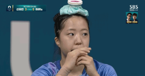 Nữ VĐV bóng bàn lên "hot search" với màn mukbang đáng yêu tại Olympic, bật khóc khi làm nên lịch sử- Ảnh 1. Nữ VĐV bóng bàn lên "hot search" với màn mukbang đáng yêu tại Olympic, bật khóc khi làm nên lịch sử- Ảnh 1.