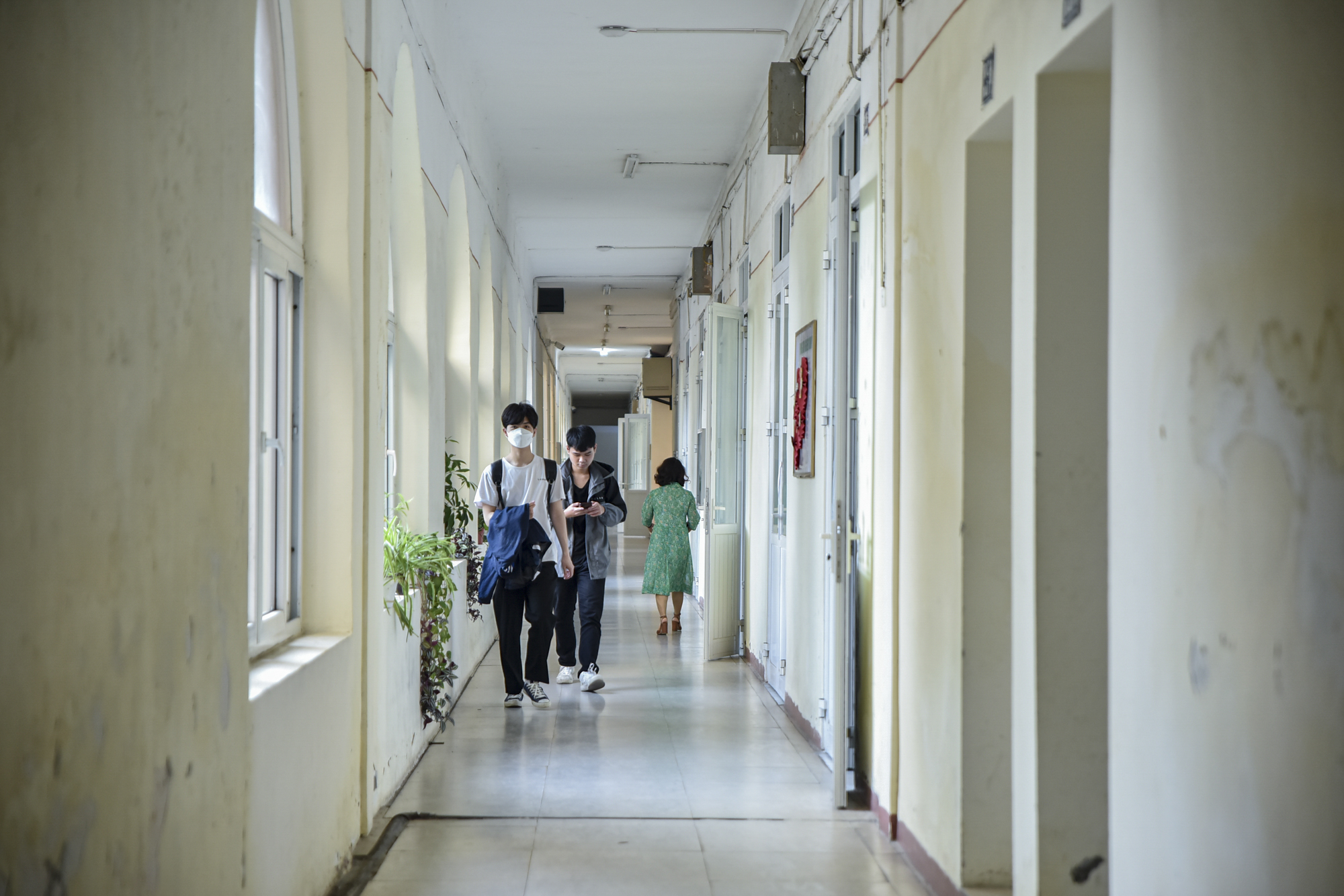 Trường ĐH có hội trường trăm tuổi đẹp như cung điện, cho học sinh THPT học trước chương trình, giảm xác suất Trường ĐH có hội trường trăm tuổi đẹp như cung điện, cho học sinh THPT học trước chương trình, giảm xác suất