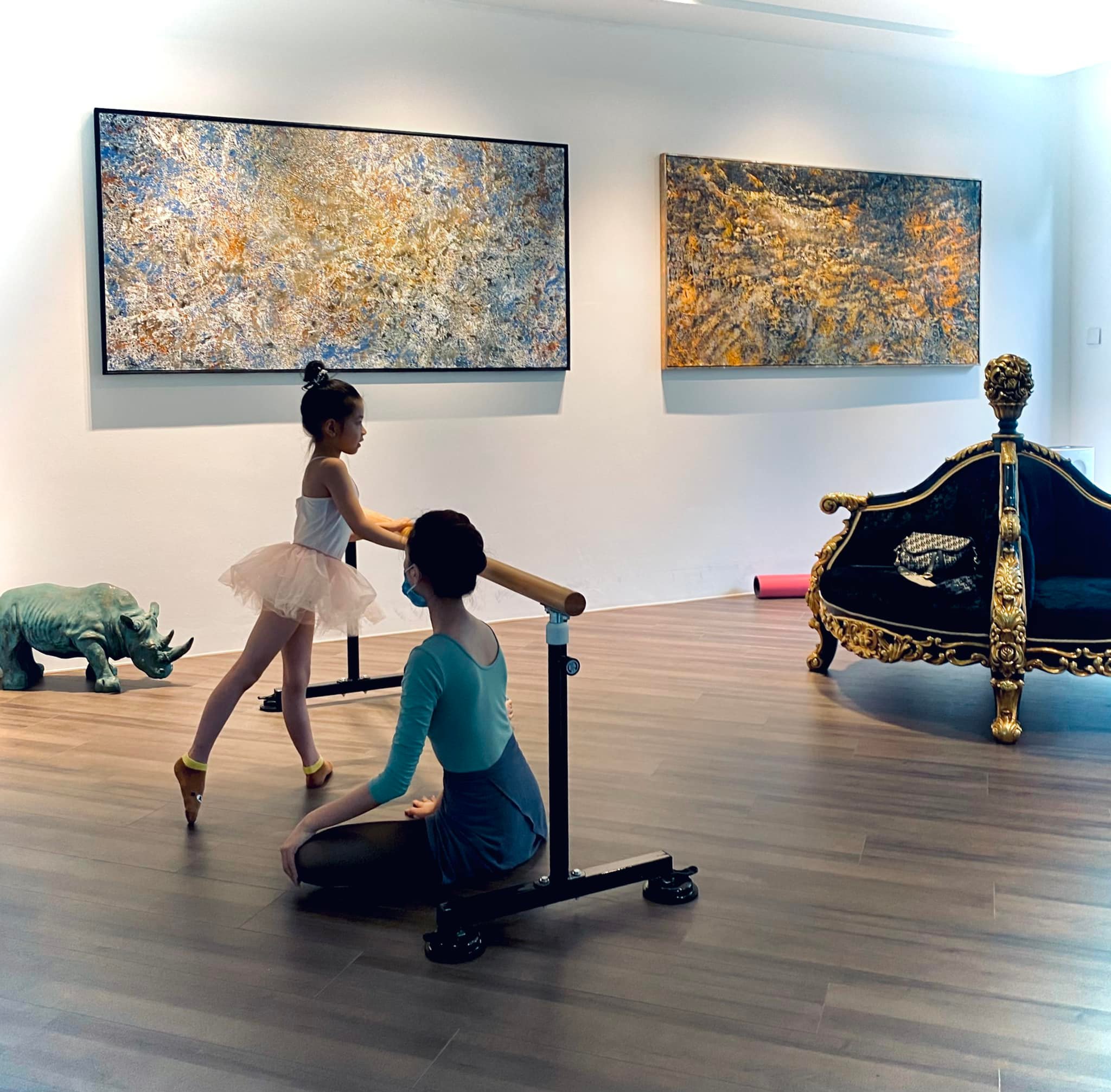 Bên trong siêu biệt thự của BTV tài chính sang chảnh bậc nhất VTV: Thiết kế ''nghệ'' như triển lãm, có bể bơi và phòng tập ballet dành riêng cho ''ái nữ''- Ảnh 10.