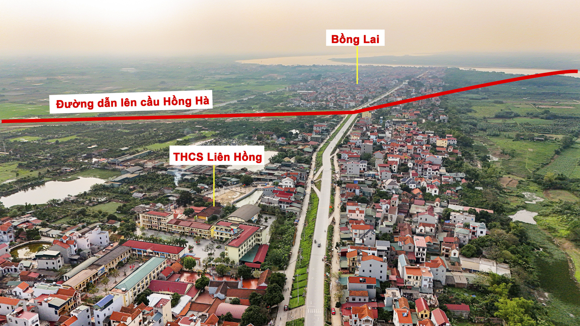 Toàn cảnh khu vực sắp được xây cầu 10.000 tỷ nằm trong “siêu dự án” lớn nhất phía Bắc- Ảnh 3.