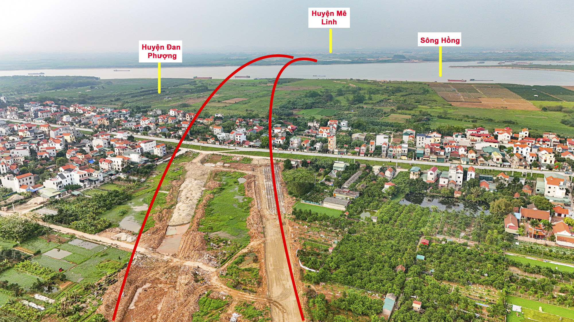 Toàn cảnh khu vực sắp được xây cầu 10.000 tỷ nằm trong “siêu dự án” lớn nhất phía Bắc- Ảnh 5.