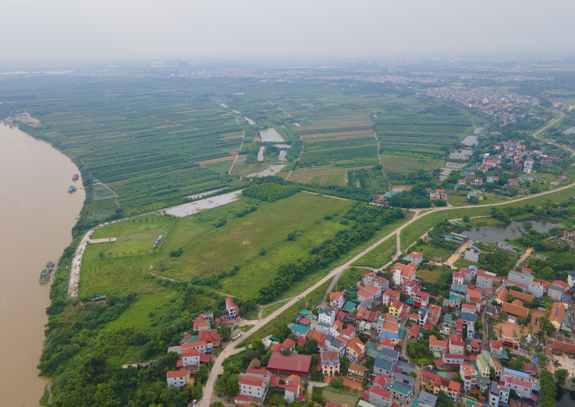 Toàn cảnh khu đô thị 268 ha sắp đấu thầu chọn nhà đầu tư, nằm giữa hai cây cầu dây văng, liền kề khu đô thị nghìn tỷ của Vinhomes- Ảnh 10.