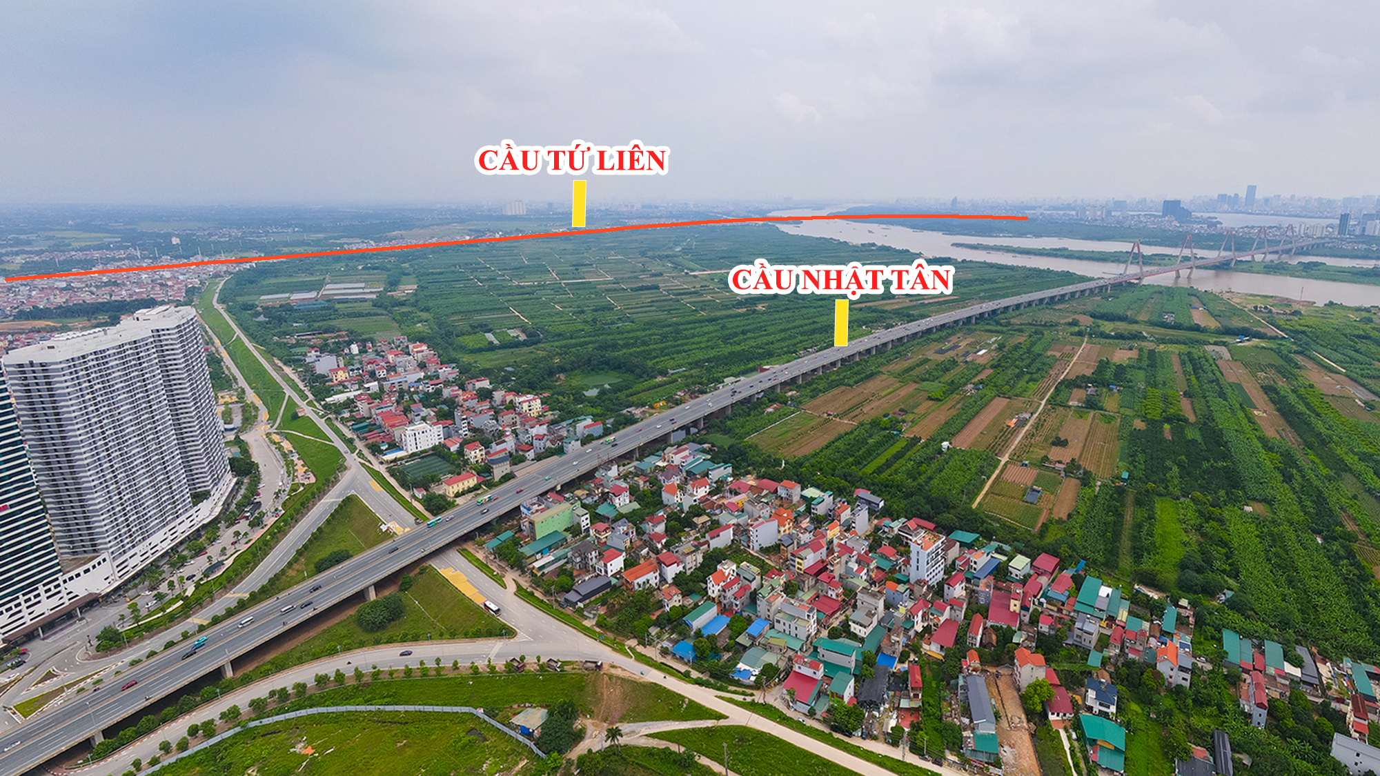 Toàn cảnh khu đô thị 268 ha sắp đấu thầu chọn nhà đầu tư, nằm giữa hai cây cầu dây văng, liền kề khu đô thị nghìn tỷ của Vinhomes- Ảnh 8.