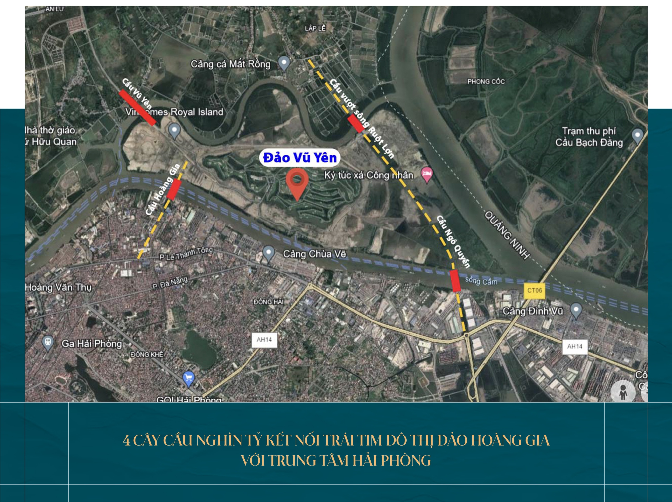 Toàn cảnh siêu dự án bất động sản trên đảo nằm giữa 2 cao tốc, sắp có 4 cây cầu đang gây sốt vì được Vinhomes đầu tư- Ảnh 4. Toàn cảnh siêu dự án bất động sản trên đảo nằm giữa 2 cao tốc, sắp có 4 cây cầu đang gây sốt vì được Vinhomes đầu tư- Ảnh 4.