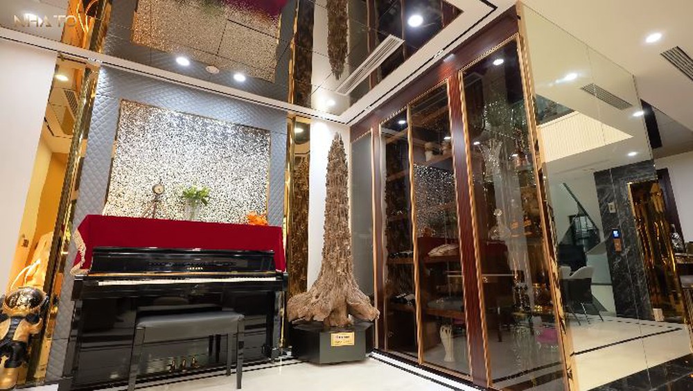 Biệt thự rộng hơn 1.100m2 của đại gia trẻ tuổi: Bể bơi vô cực view toàn Hà Nội, tường lửa an ninh 24/7 - Ảnh 11.