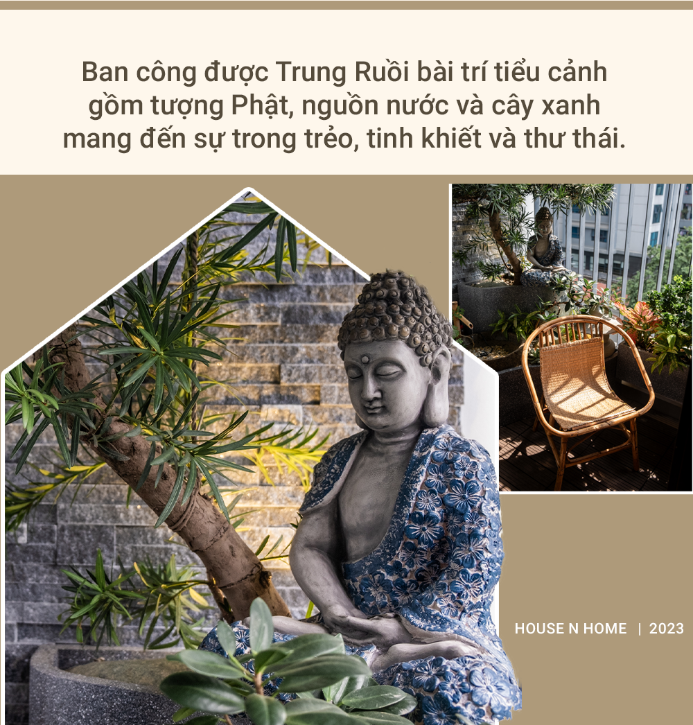 Nhà mới của Trung Ruồi: Thiết kế phản ánh con người thật của chủ nhân, có món đồ Táo quân đặc biệt - Ảnh 4.