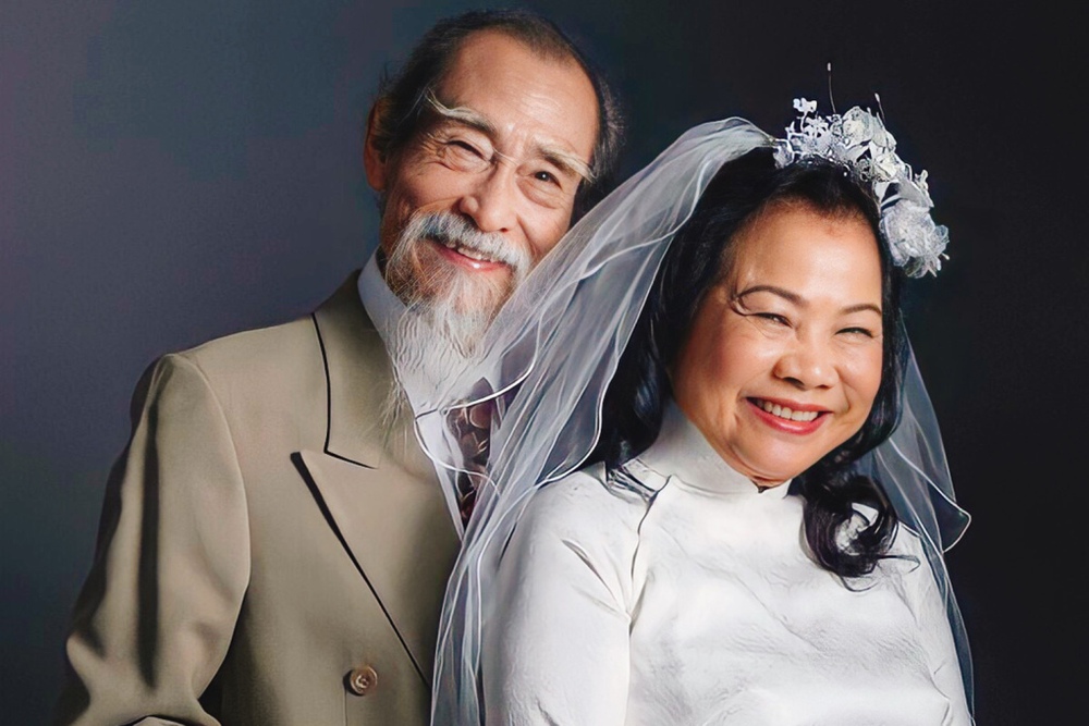 Nam NSƯT với cuộc hôn nhân hơn 50 năm hạnh phúc, 84 tuổi vẫn quấn quýt cùng vợ đi đóng phim - Ảnh 1.