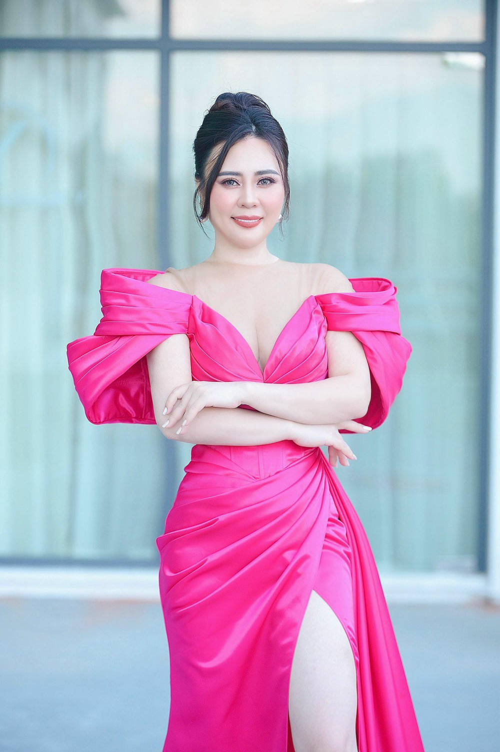 Nhan sắc hoa hậu Phan Kim Oanh ngày càng thăng hạng, tiếc vì bỏ lỡ phim của đạo diễn Trần Bình Trọng - Ảnh 3.