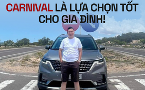 Chủ xe Kia Carnival: ‘Tầm giá 1,5 tỉ đồng không xe nào ngồi sướng bằng’