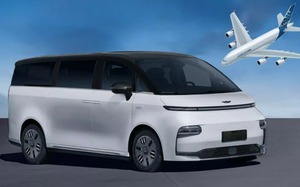 Minivan Trung Quốc cùng hãng mẹ Volvo lộ diện: Lấy cảm hứng từ máy bay, nội thất 4 hàng ghế, nhắm cạnh tranh Lexus LM