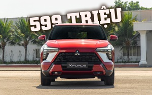 Mitsubishi Xforce chốt giá mới từ 599 triệu đồng: Rẻ nhất phân khúc, phả hơi nóng lên Seltos, HR-V