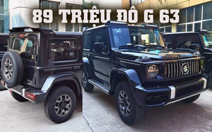 Suzuki Jimny tại Việt Nam có gói độ kiểu G 63 Brabus: Giá 89 triệu, thay hàng chục chi tiết, nhìn xa dễ tưởng xe sang