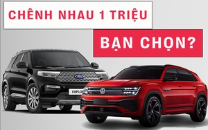 Có 2 tỷ chọn VW Teramont X hay Ford Explorer, bảng so sánh chi tiết này sẽ cho bạn thấy sự khác biệt lớn giữa 2 xe