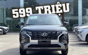 Hyundai Creta đáp trả Xforce: Giảm hơn 40 triệu, base 599 triệu đua danh hiệu rẻ nhất xe gầm cao hạng B