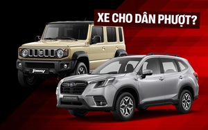 Chọn Suzuki Jimny hay thêm 50 triệu lấy Subaru Forester cho người thích phượt, off-road, bảng so sánh này cho thấy những thứ phải đánh đổi