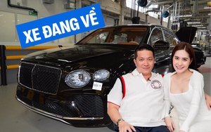 Mua cho vợ bầu chiếc Bentley Bentayga, chồng Đoàn Di Băng chia sẻ: ‘Giai đoạn này vợ cần êm ái’