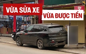 Xe bị xịt bóng hơi phải gọi cứu hộ, chủ xe VinFast Lux SA2.0 cho hay: 'Sửa trong vòng 1 ngày, còn được nhận thêm tiền'