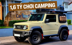 Dân chơi camping TP. HCM tốn hơn 1,6 tỷ đồng cho Suzuki Jimny: Nhiều đồ 'cắm là ăn', sẽ thêm điện mặt trời dùng bếp, tủ lạnh