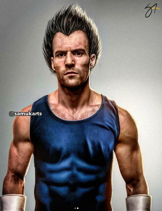 Dragon Ball: Jason Statham sẽ trông như thế nào khi vào vai Majin Vegeta? - Ảnh 2. Dragon Ball: Jason Statham sẽ trông như thế nào khi vào vai Majin Vegeta? - Ảnh 2.