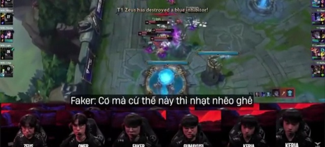 Faker cũng phải thừa nhận trận đấu "nhạt nhẽo" Faker cũng phải thừa nhận trận đấu "nhạt nhẽo"