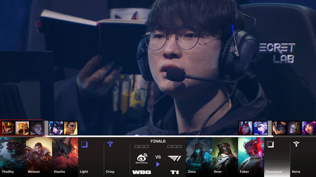 Và quả thực WBG cũng cấm đúng vào 3 vị tướng trên ngay trong ván 1 trận gặp T1 ở chung kết CKTG 2023 Và quả thực WBG cũng cấm đúng vào 3 vị tướng trên ngay trong ván 1 trận gặp T1 ở chung kết CKTG 2023