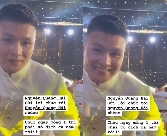 Cưới bạn gái xinh đẹp, cầu thủ Quang Hải vẫn nhớ đến một người, đặc biệt gửi lời nhắn nhủ ngay trong ngày vui - Ảnh 2. Cưới bạn gái xinh đẹp, cầu thủ Quang Hải vẫn nhớ đến một người, đặc biệt gửi lời nhắn nhủ ngay trong ngày vui - Ảnh 2.