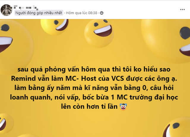 MC Remind bị nghi ngờ thực lực, dân tình &quot;quay lưng&quot; đòi giải nghệ - Ảnh 2.