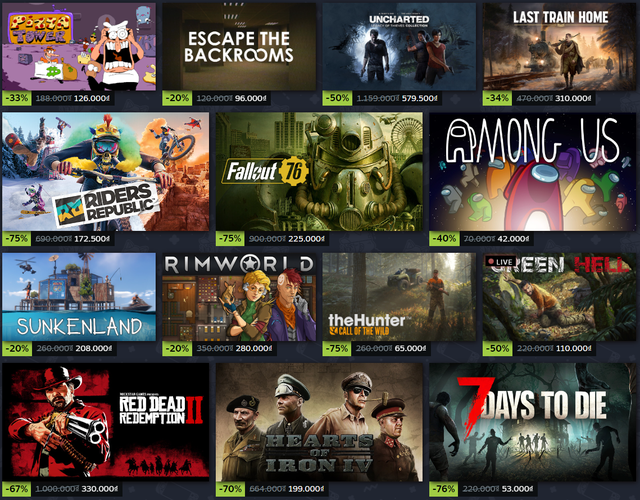 Bùng nổ giảm giá, Steam mở sự kiện khuyến mại lớn nhất mùa xuân 2024 - Ảnh 1.
