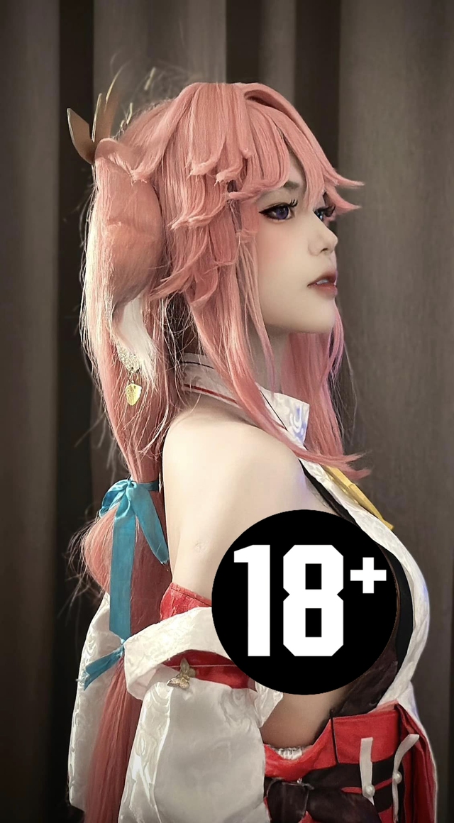 Khoe góc nghiêng thần thánh, màn cosplay Yae Miko hút hồn fan nam - Ảnh 2. Khoe góc nghiêng thần thánh, màn cosplay Yae Miko hút hồn fan nam - Ảnh 2.
