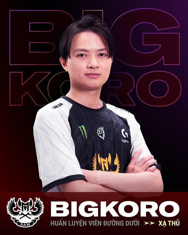GAM thay thế Bigkoro cho vị trí Xạ Thủ GAM thay thế Bigkoro cho vị trí Xạ Thủ