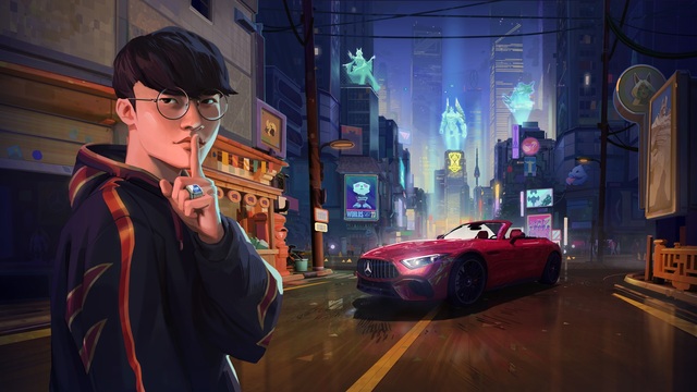 Faker được nhận một chiếc Mercedes thiết kế riêng trong dịp gia nhập Hall of Legends Faker được nhận một chiếc Mercedes thiết kế riêng trong dịp gia nhập Hall of Legends