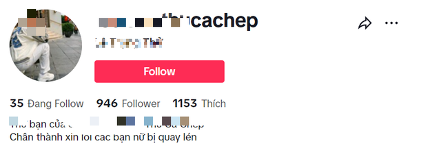 Nhiều lần thách thức CĐM, TikToker "lì đòn", chuyên quay lén các cô gái sexy chính thức bị VTV cho lên sóng- Ảnh 4. Nhiều lần thách thức CĐM, TikToker "lì đòn", chuyên quay lén các cô gái sexy chính thức bị VTV cho lên sóng- Ảnh 4.