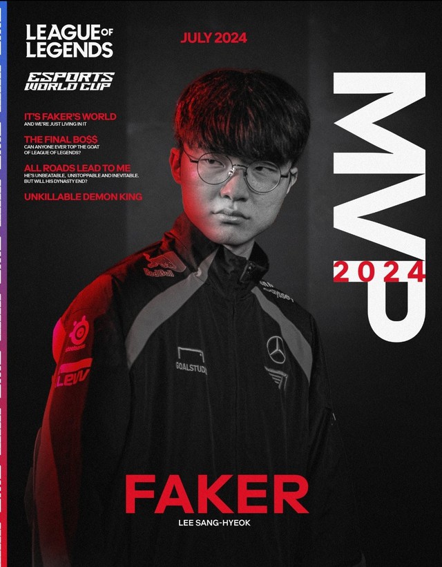 Faker tiếp tục có MVP của một giải đấu nữa mà anh tham dự Faker tiếp tục có MVP của một giải đấu nữa mà anh tham dự