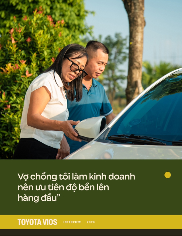Nữ chủ xe Toyota Vios: ‘Không đẹp bằng xe Hàn nhưng cả đời có một lần chồng tặng xe thì chọn luôn bản đủ’ - Ảnh 2. Nữ chủ xe Toyota Vios: ‘Không đẹp bằng xe Hàn nhưng cả đời có một lần chồng tặng xe thì chọn luôn bản đủ’ - Ảnh 2.
