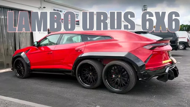 Lamborghini Urus độ 6 bánh siêu hầm hố - Ảnh 1.