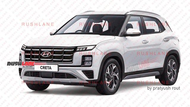 Hyundai Creta facelift lộ thêm yếu tố mới, đã ấn định ngày ra mắt vào tháng 1 - Ảnh 3.