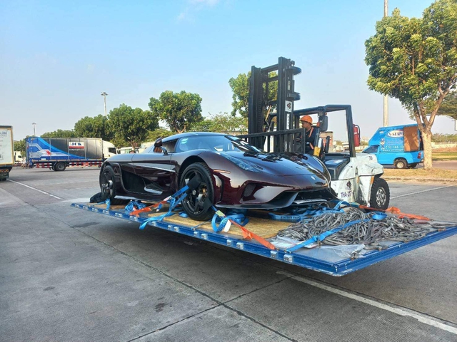 Koenigsegg Regera của Hoàng Kim Khánh quay trở lại Đông Nam Á sau gần 2 năm bảo dưỡng - Ảnh 2.