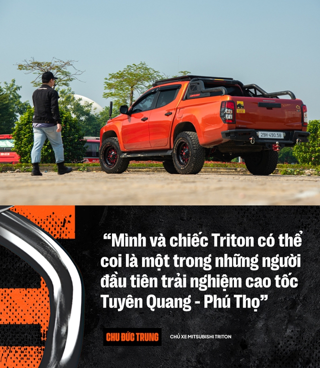 Chủ xe Triton giữa ‘rừng’ Ranger làm từ thiện: ‘Hơn nhiều điểm mà phải trải nghiệm mới thấy được, hỗ trợ cả xe dẫn đoàn’ - Ảnh 4.