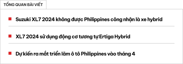 Dùng chung động cơ lai nhẹ với Ertiga, Suzuki XL7 không được công nhận là xe hybrid, chỉ là xe xăng - Ảnh 1. Dùng chung động cơ lai nhẹ với Ertiga, Suzuki XL7 không được công nhận là xe hybrid, chỉ là xe xăng - Ảnh 1.
