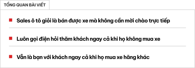 Chuyện kể của một sales Toyota: 'Không chèo kéo khách nhưng luôn là người bán hàng giỏi nhất' - Ảnh 1. Chuyện kể của một sales Toyota: 'Không chèo kéo khách nhưng luôn là người bán hàng giỏi nhất' - Ảnh 1.