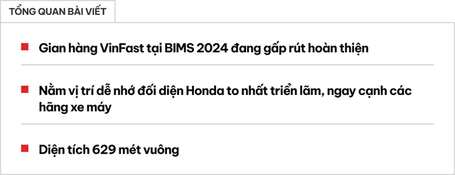 Đây là hình ảnh đầu tiên của gian hàng VinFast tại Bangkok International Motor Show 2024 - Ảnh 1.