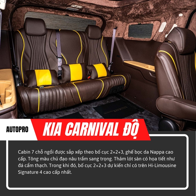 Đây là chiếc Kia Carnival giá ngang Mercedes S-Class: Có hẳn TV Samsung 27inch, tiện nghi miễn chê khi đi đường dài - Ảnh 8.