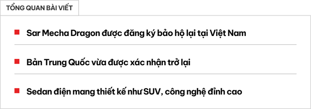 Mẫu sedan Trung Quốc này liên tục được đăng ký bảo hộ kiểu dáng ở Việt Nam, vừa xuất hiện lại trong tháng 2 - Ảnh 1.